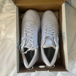 NWT HOKA Bondi 7 men’s running sneakers size 14 white